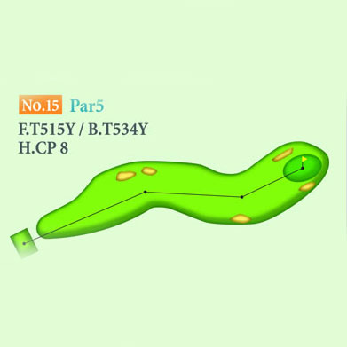 [싸이칸] 타케오우레시노 컨트리클럽 IN HOLE : 15